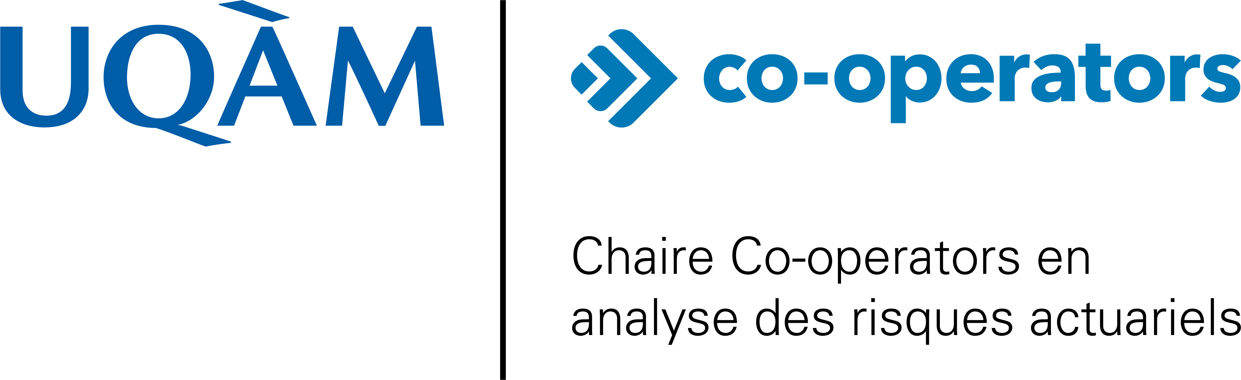 Logo de la Chaire Co-operators en analyse des risques actuariels
